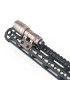 surefire m300/m600 m-lok offset mount arisaka replica