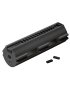PISTONE ZERO-SHOCK ALLEGGERITO IN TECNOPOLIMERO CARICATO FIBRA DI CARBONIO FULL METAL RACK 14 DENTI FPS (PM03CF)