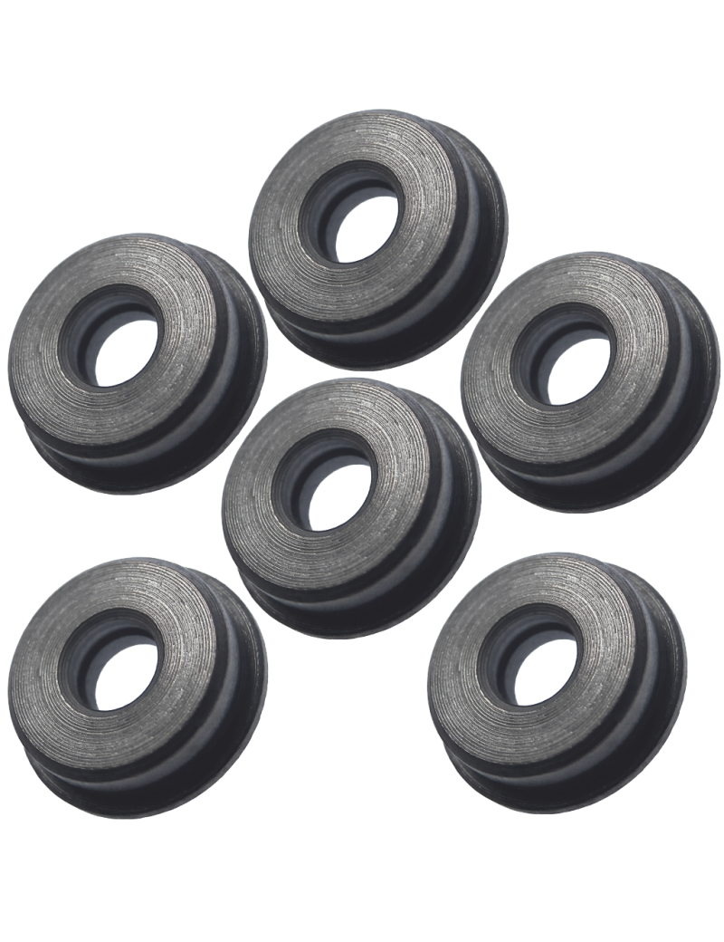 FPS BOCCOLE AUTO LUBRIFICANTI PIENE IN ACCIAIO DA 8 MM (B8PA)