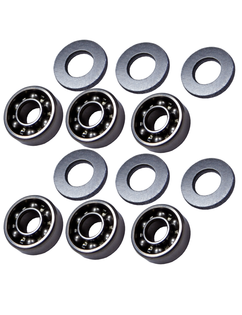 FPS BOCCOLE DA 8 MM CUSCINETTATE APERTE PER A&K MINIMI / M60 / MK43 (B8M60)