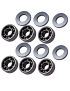 FPS BOCCOLE DA 8 MM CUSCINETTATE APERTE PER A&K MINIMI / M60 / MK43 (B8M60)
