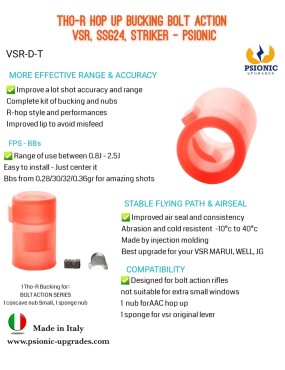 PSIONIC Tho-R Hop Up Bucking Bolt Action VSR10, SSG24, STRIKER with Tensioners
