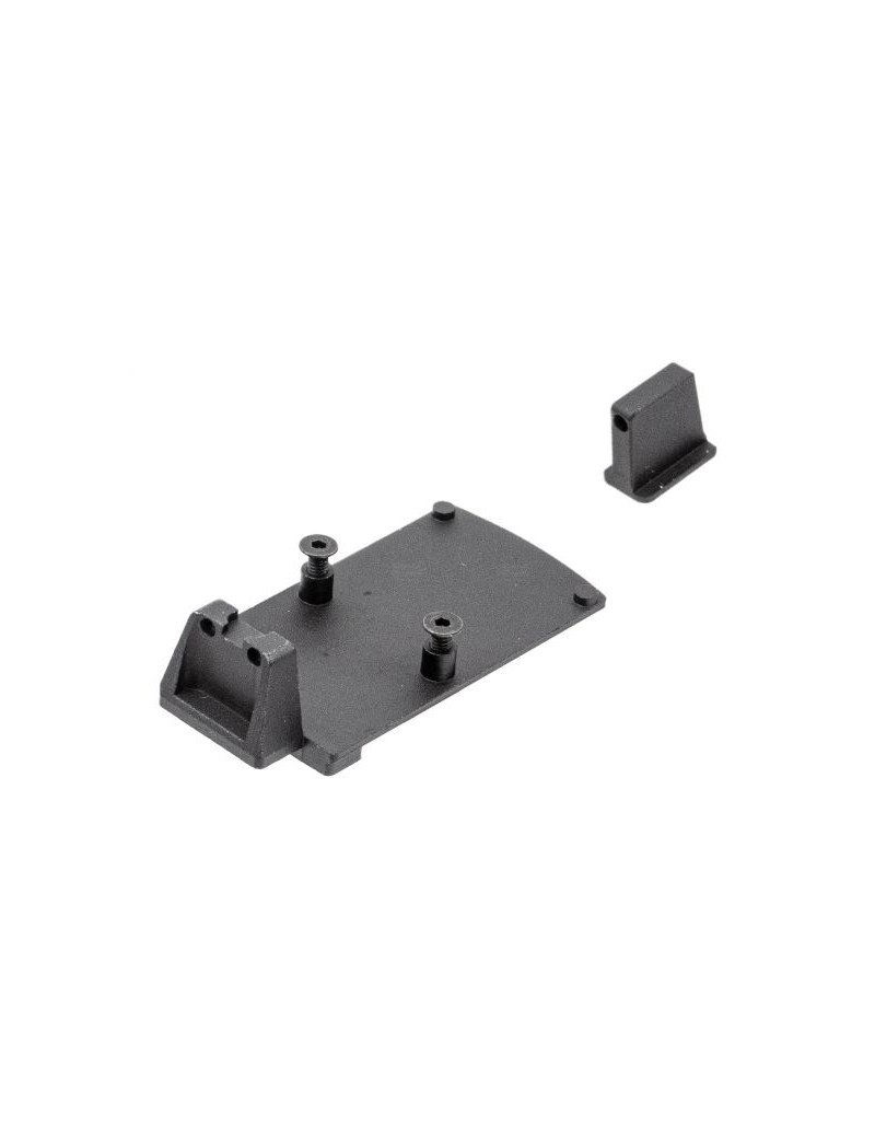 GUNDAY RMR Mount Base with Sight Set For Umarex / VFC Glock System ( for G19X , G19 Gen4, G17 Gen5, G45 etc. )