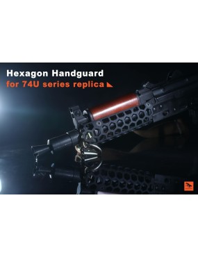 Hexagon Handguard for 74U series replica (E&L/cyma/LCT)