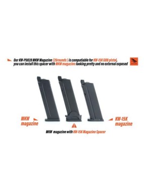 KIZUNA WORKS KW-15K Magazine Spacer