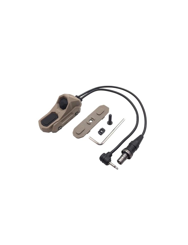 WADSN - Cavo remoto Dual Switch SF Plug e 2.5mm black/fde