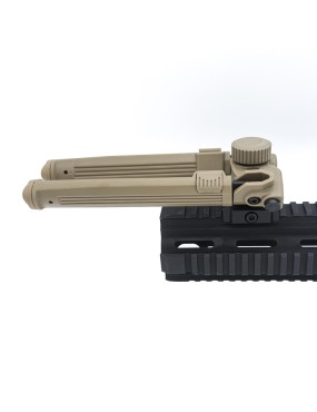 GP20 bipiede regolabile attacco rail picatinny nero/tan