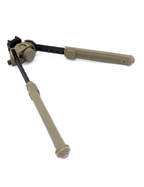 GP20 bipiede regolabile attacco rail picatinny nero/tan
