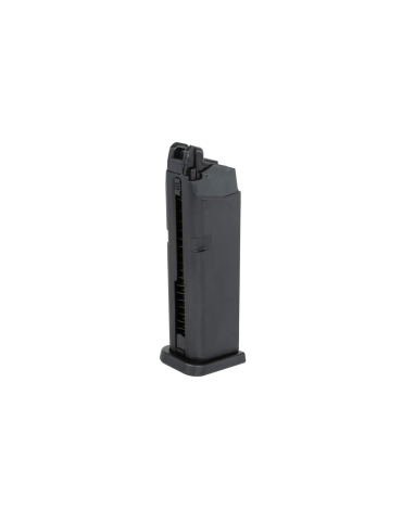 E&C Caricatore green gas 20bb per Glock 19 black/tan