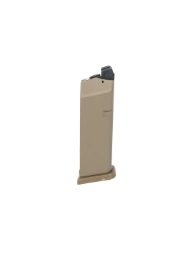E&C Caricatore green gas 20bb per Glock 19 black/tan