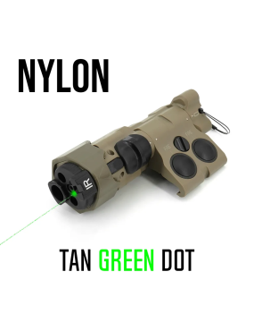 MAWL C1 replica laser verde, laser IR, torcia, led IR  nero/tan