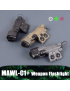 MAWL C1 replica laser verde, laser IR, torcia, led IR  nero/tan