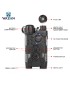 L3-NGAL Red Laser Pointer with Led Light (strobo) plastic version