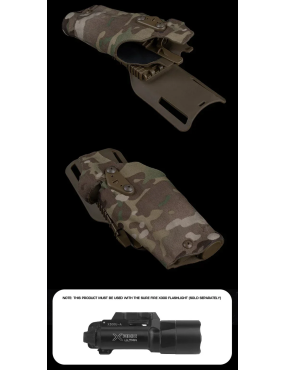 FONDINA REPLICA SAFARILAND 6354 per G17 (versione per mancini/left handed)