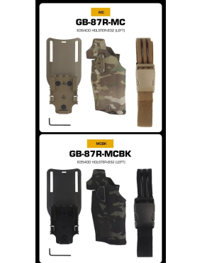 FONDINA REPLICA SAFARILAND 6354 per G17 (versione per mancini/left handed)