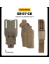 FONDINA REPLICA SAFARILAND 6354 per G17 (versione per mancini/left handed)
