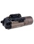 torcia per pistola 600lm replica SF X300U nera/tan