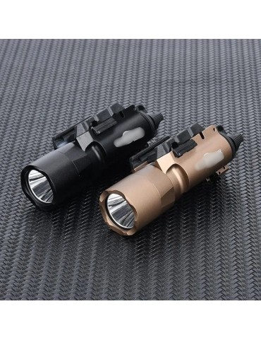 torcia per pistola 600lm replica SF X300U nera/tan