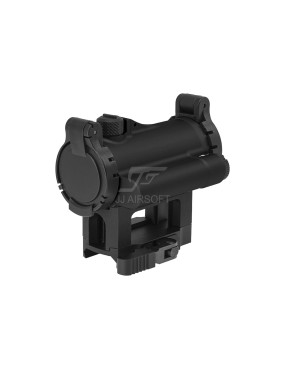ZV-1 Red Dot Sight with Low Mount and Riser (Black)