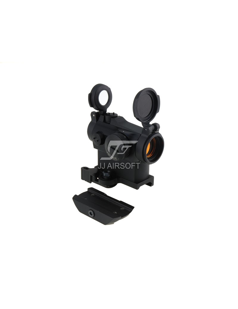 TR02 Red Dot with Killflash, QD Low and Riser Mount (Black)