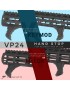 VP24 Hand Stop for KeyMod & M-LOK (black/fde)