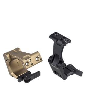 OMNI Magnifier Mount with FAST QD Lever 2.91” (X GBRS hydra) optical center black/fde