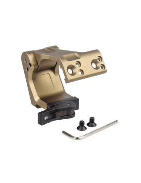 OMNI Magnifier Mount with FAST QD Lever 2.91” (X GBRS hydra) optical center black/fde