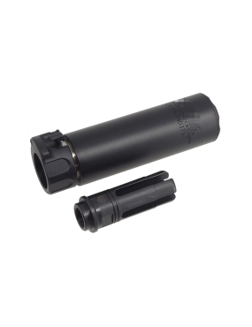 5KU SOCOM 556 Mini2 Airsoft Suppressor black/tan
