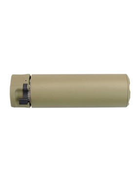 KS SOCOM 556 Mini2 Airsoft Suppressor black/tan