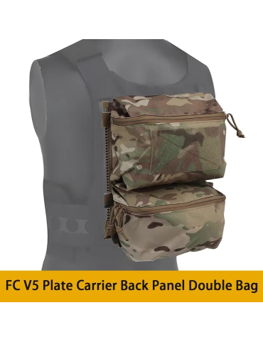 FCPC V5 Back Panel Double Pouch - WoSport