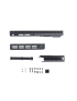 5KU - Kit SAG AK CNC con Top Cover Rail e Paramano M-LOK