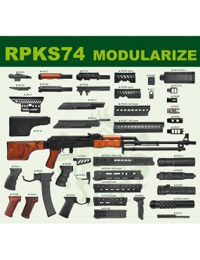 LCT RPKS74 AEG Full Steel Support Weapon
