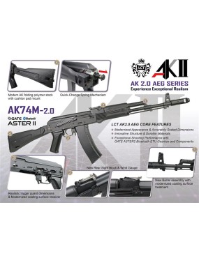 LCT AK74M 2.0 AEG Full Steel Modernized