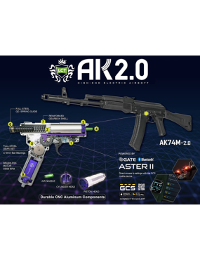 LCT AK74M 2.0 AEG Full Steel Modernized