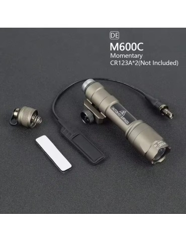 wadsn SF M600C flashlight black/tan  600lm.