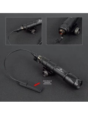 wadsn SF M600C flashlight black/tan  600lm.