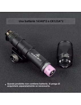 wadsn SF M600C flashlight black/tan  600lm.