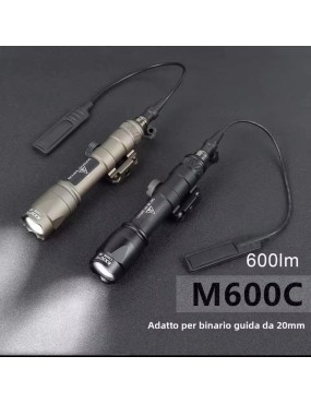 wadsn SF M600C flashlight black/tan  600lm.
