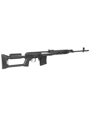 LCT SVD Dragunov AEG Full Steel Nero