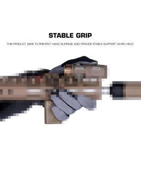 Grip Hand Stop M-LOK MHSV2 con Passacavi Integrato