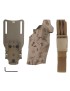 Fondina Tattica 6354DO-832 ALS per Glock 17/19 con Torcia X300U