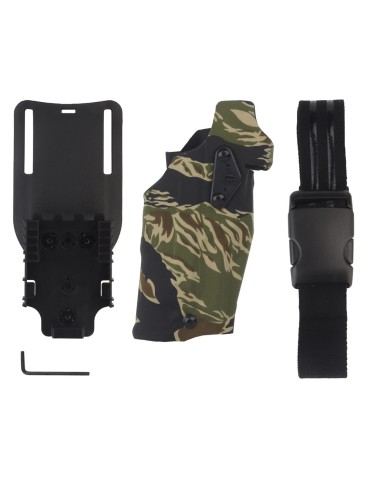 Fondina Tattica 6354DO-832 ALS per Glock 17/19 con Torcia X300U
