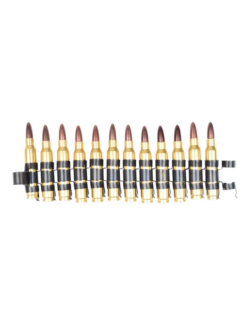 Battleaxe Nastro Decorativo 5.56 mm per M249 – 12 Cartucce Dummy