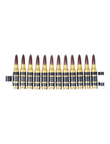 Battleaxe Nastro Decorativo 7.62 mm per M60 – 12 Cartucce Dummy