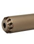 AAP-01 Assassin Sound Suppressor by Action Army black/tan