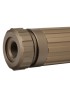 AAP-01 Assassin Sound Suppressor by Action Army black/tan