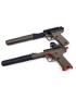 AAP-01 Assassin Sound Suppressor by Action Army black/tan