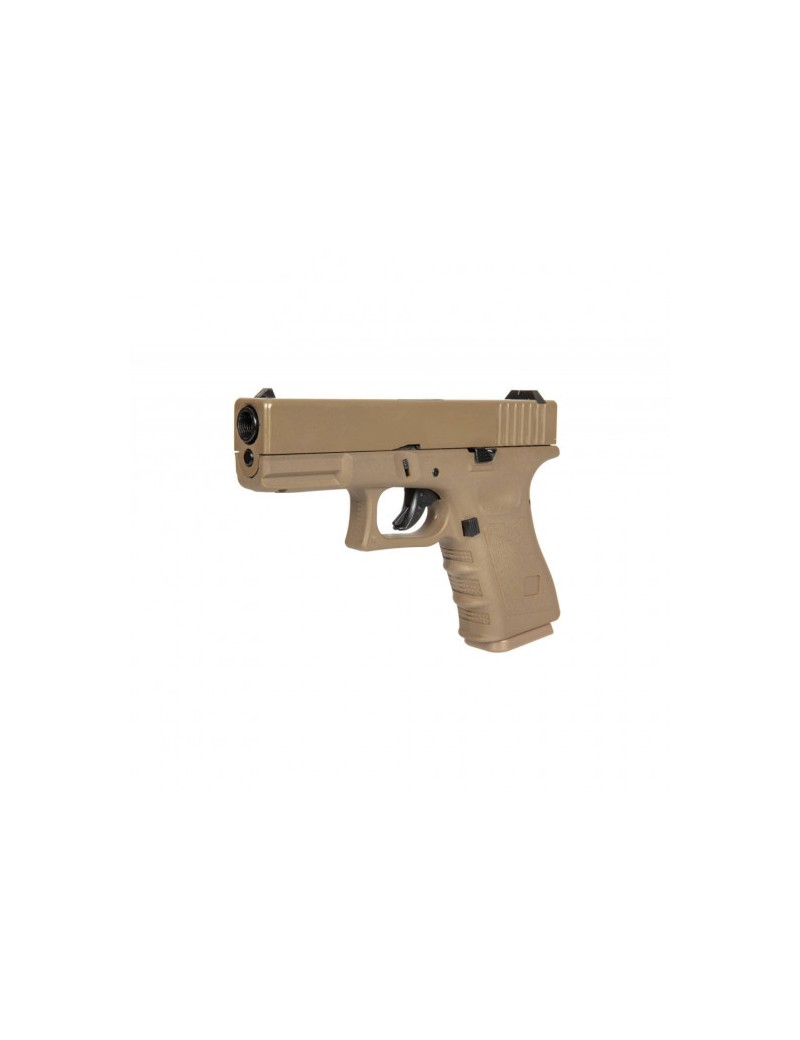 E&C GLOCK 19 GEN 3 TAN