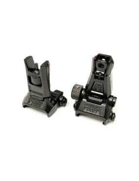 Tacche di Mira MBUS PRO magpul replica - Black